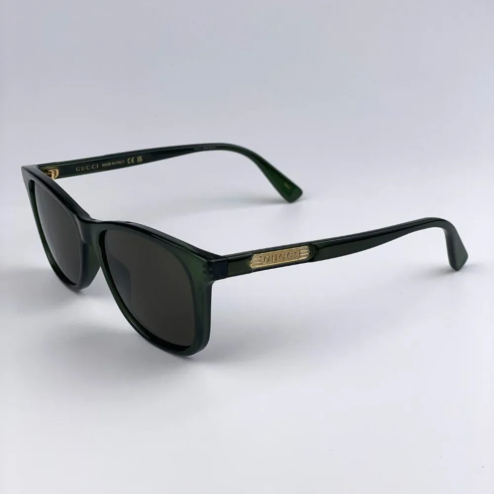 Gucci GG0936S 003 Sunglasses Green Brown Square Men